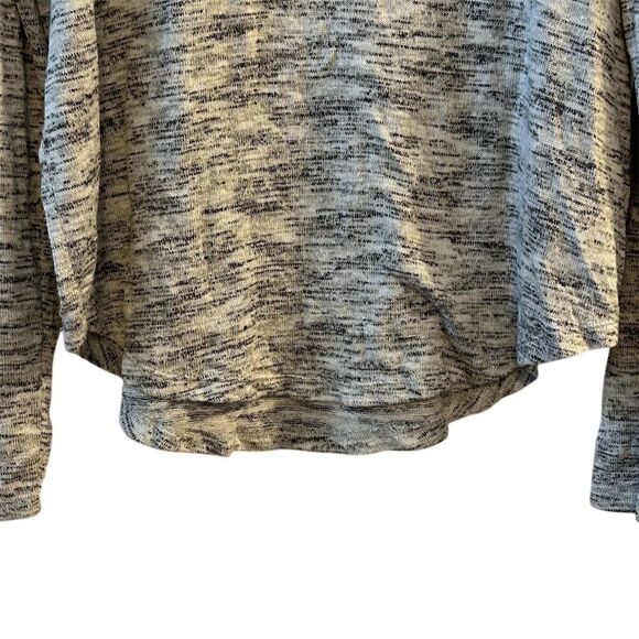 Lucky Brand Women's M Gray Long Sleeve Scoop Neck T-Shirt Casual - Picture 2 of 11